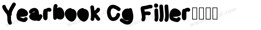 Yearbook Cg Filler字体转换